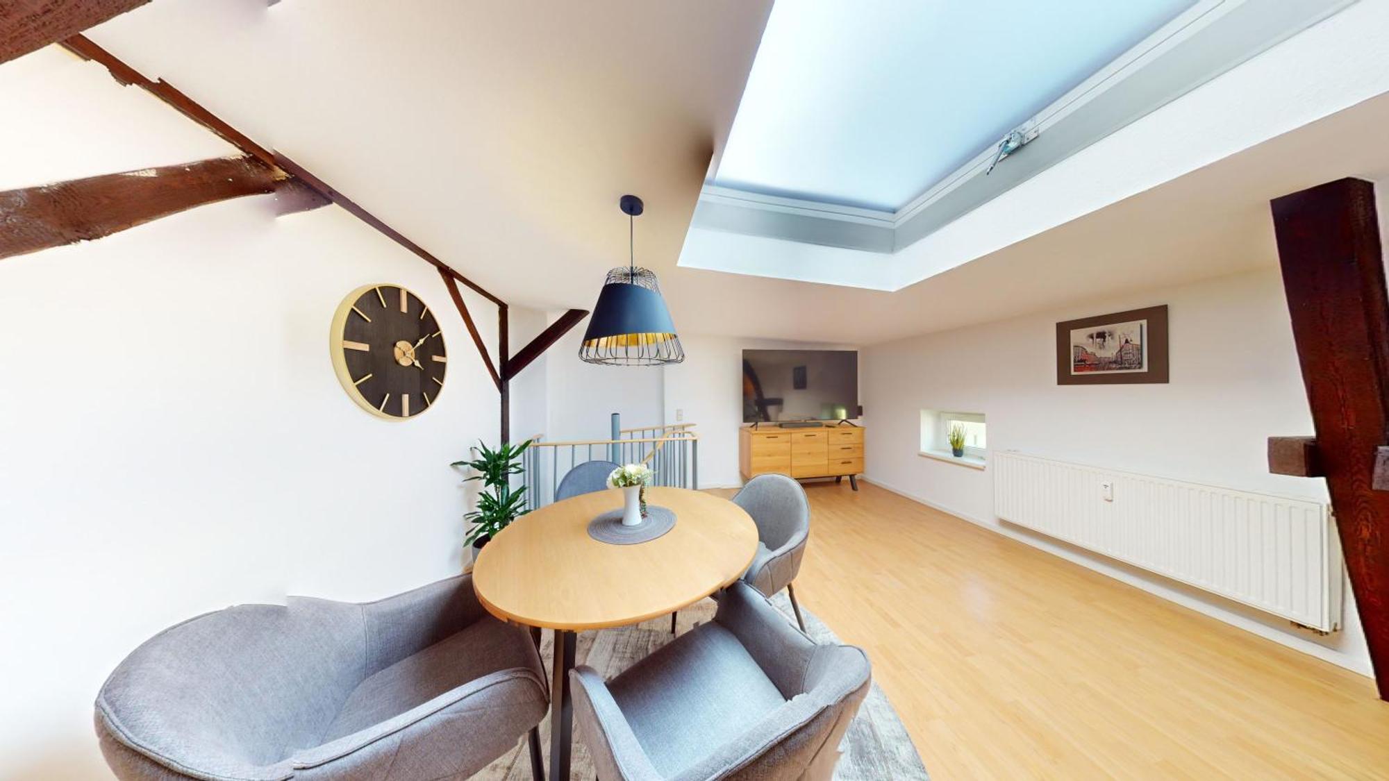 Sweethome - Luxus Apartment Auf 2 Etagen Magdeburgo Esterno foto